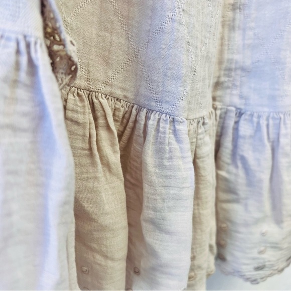 Masscob CATARINA - White Loose-fit cotton blouse with round neck Small - Picture 16 of 16